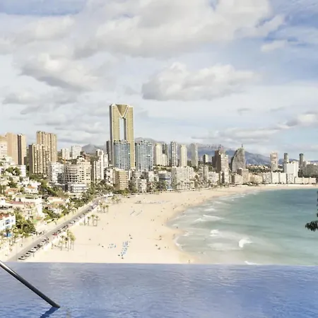 Luxurioeses Mit Pool Und Garage Am Poniente Beach! By Interhome Apartmán *