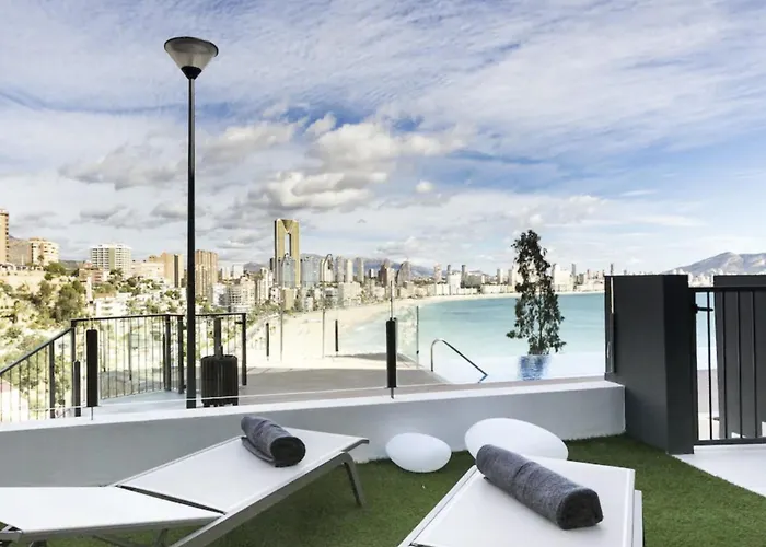Luxurioeses Mit Pool Und Garage Am Poniente Beach! By Interhome *